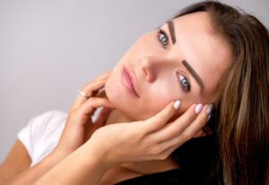 How to Test Face Skin Type At Home Without Any Products girl, beauty, portrait, model, beautiful, woman, makeup, eyes, youth, skin, smooth, pose, beauty, beauty, skin, skin, skin, skin, skin